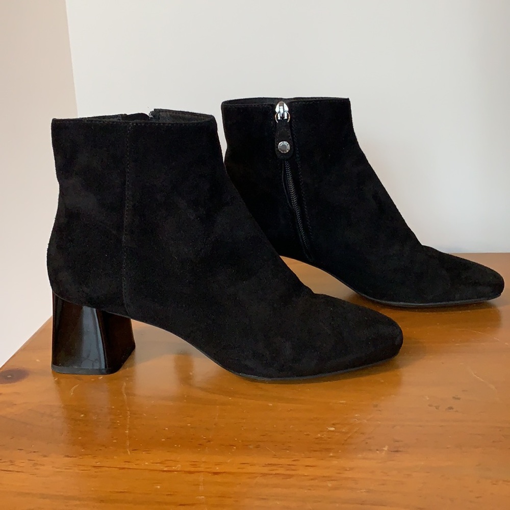 Geox Respira block Heel booties 38